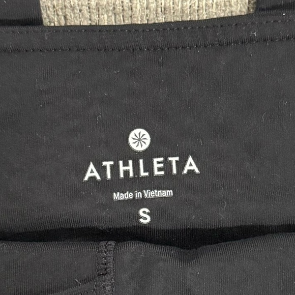 SOLD Athleta faux leather front panel leggings - Picture 5 of 5
